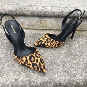 EXPRESS pointed toe heels
